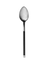 spoon, black handle