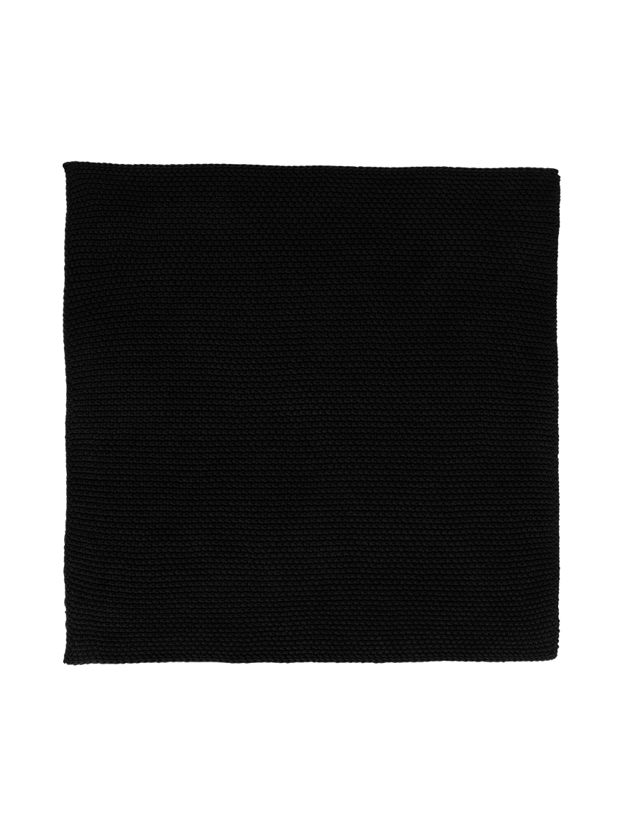 2er set baumwolltuch gestrickt, schwarz1