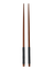 set of 2 pairs of chopsticks, black nylon
