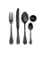 24-piece cutlery set, matte black