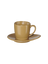 espresso cup with saucer, ocra