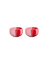 set de 2 coquetiers, strawberry smoothie