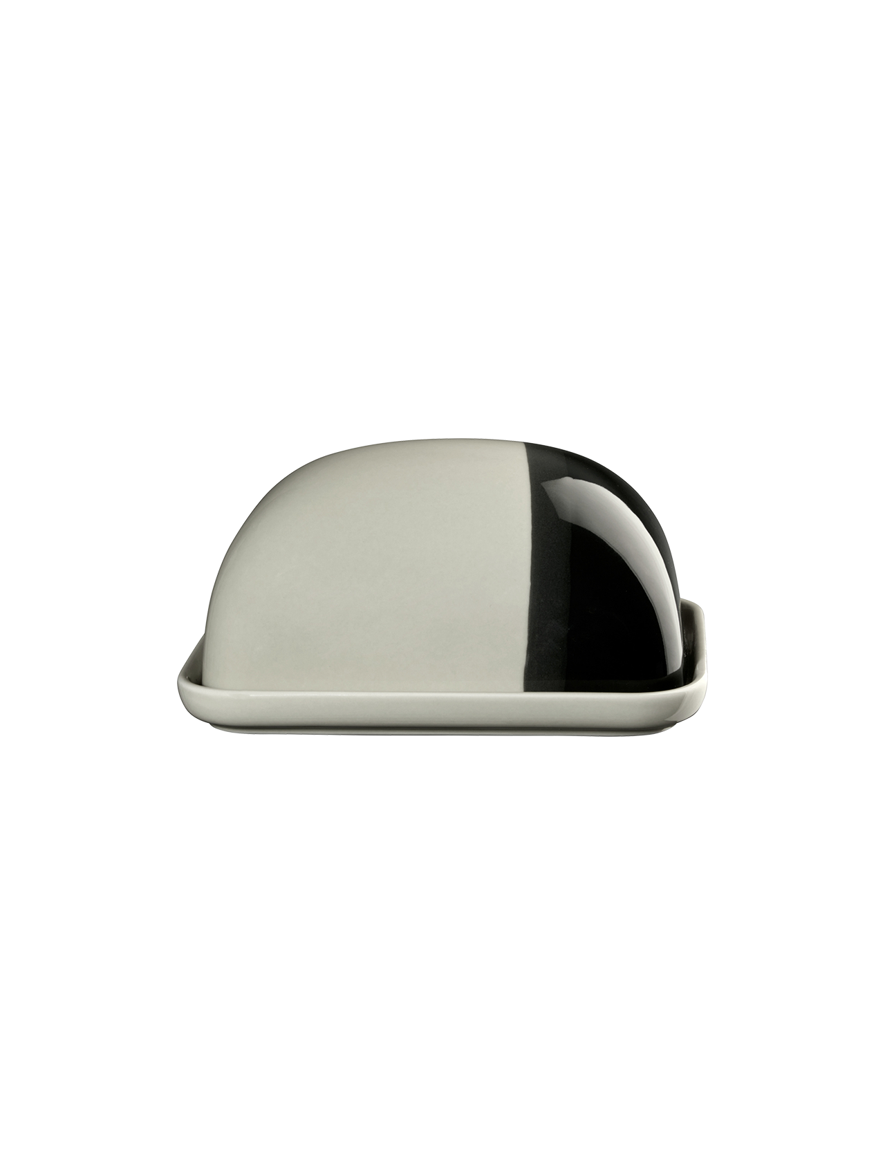 butter dish, black currant smoothie