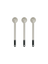 set of 3 spoons, black currant smoothie