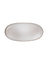 aperitif plate, oval, sand