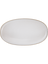 plate, oval, sand