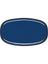 plat, oval, midnight blue