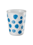 gobelet à expresso, blue spots