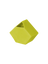 square vase, lime