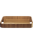 rectangular wooden tray