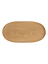 holztablett, oval