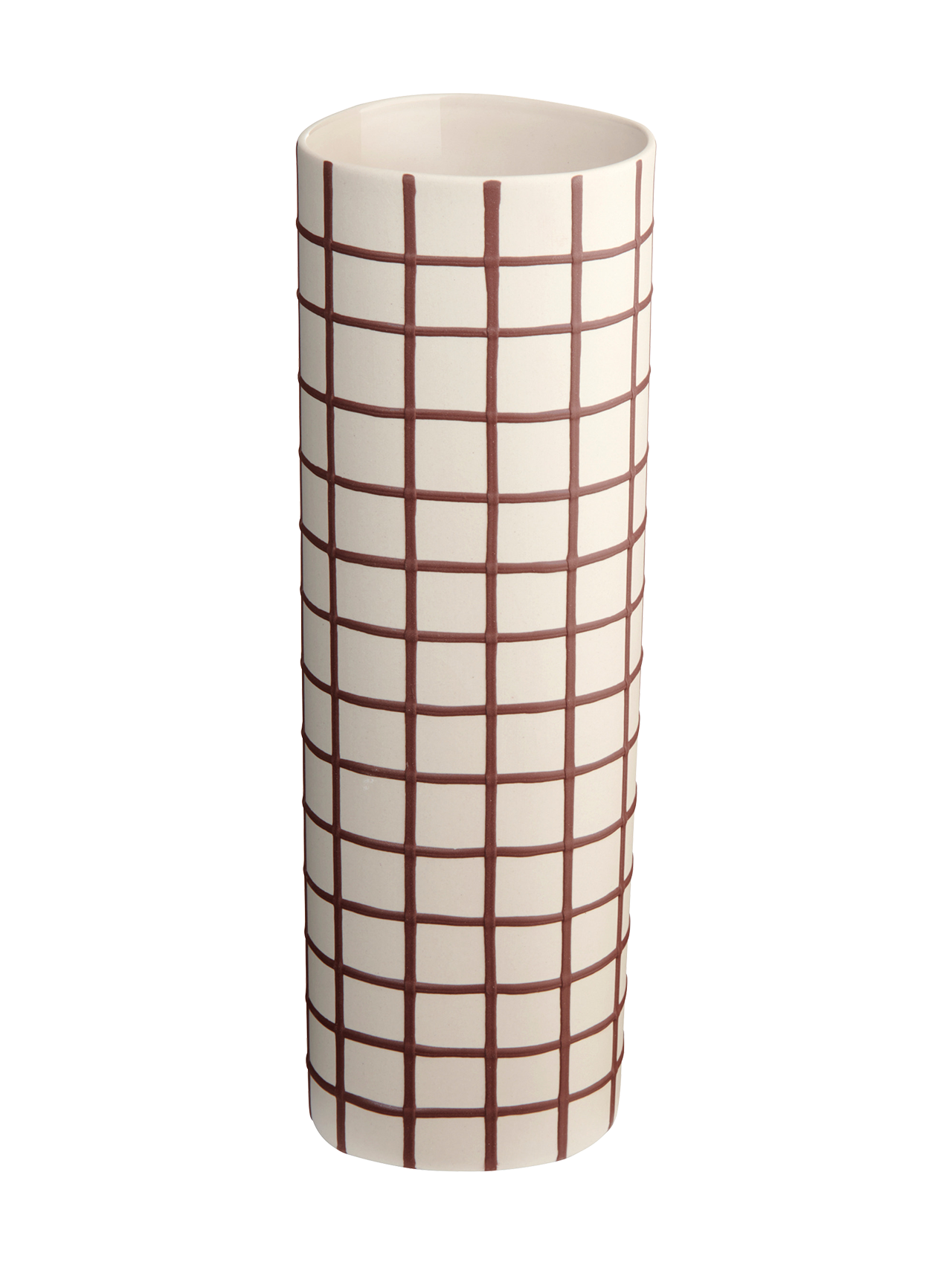 Lines & squares vase bordeaux squares 25 cm – ASA Selection