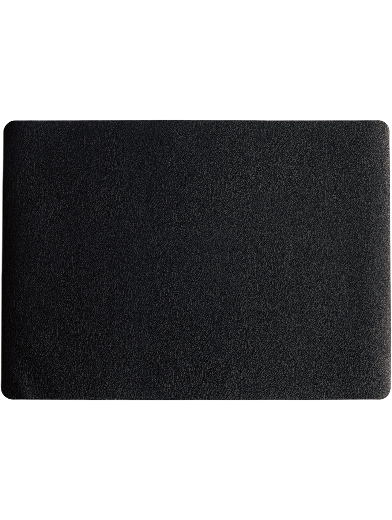 Leather optic fine tischset black 46x33cm – ASA Selection