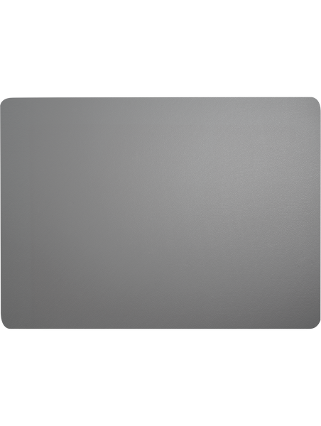ASA Tischset-Set – 6 Stück, Cement Grau, Lederoptik, 46 X 33 Cm, Schützt Tisch & Bringt Farbe Ins Geschirr