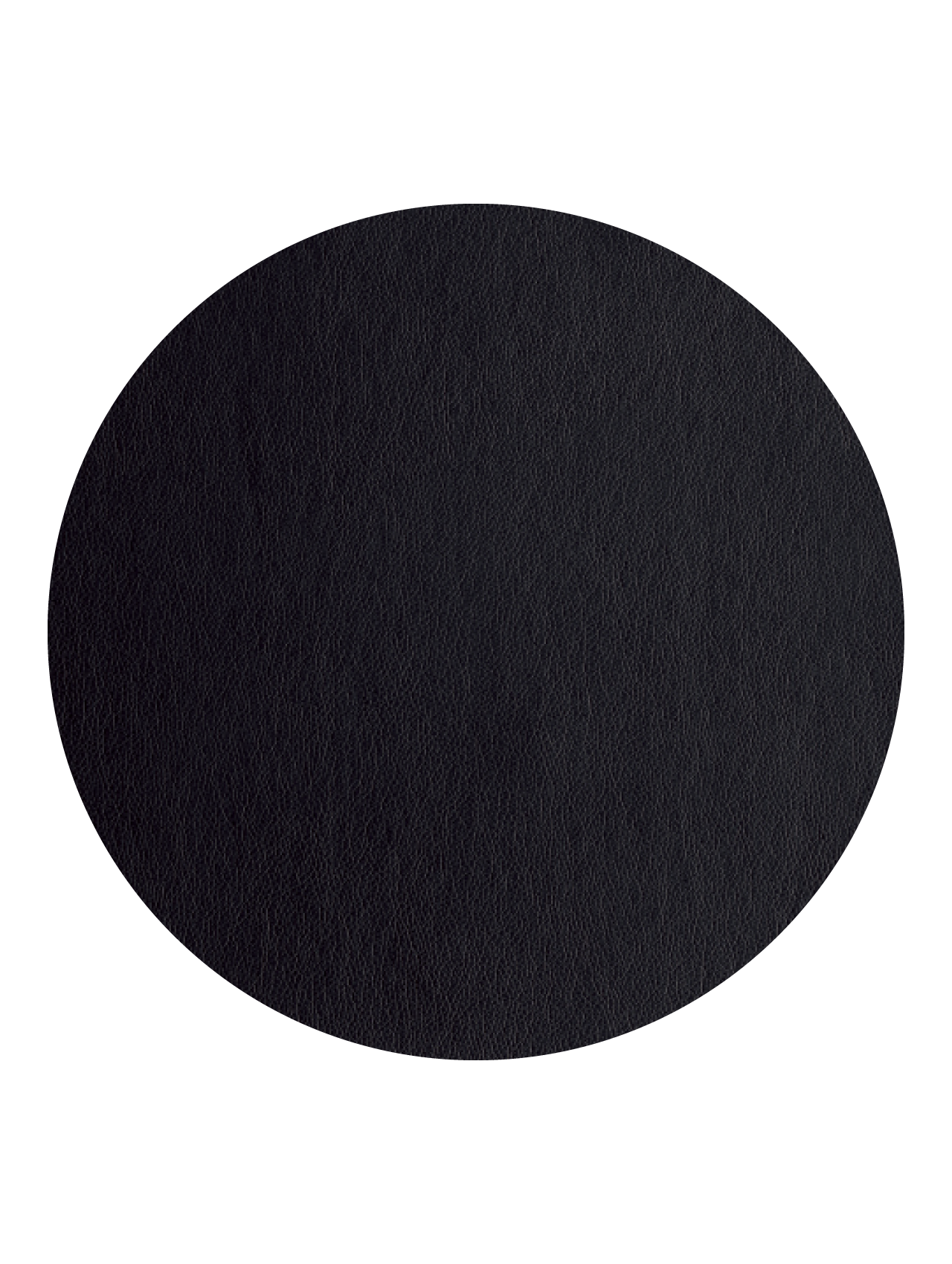tischset rund, black