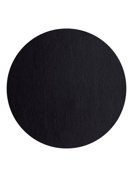 tischset rund, black