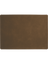 placemat, dark sepia