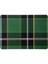 tischset, tartan grün