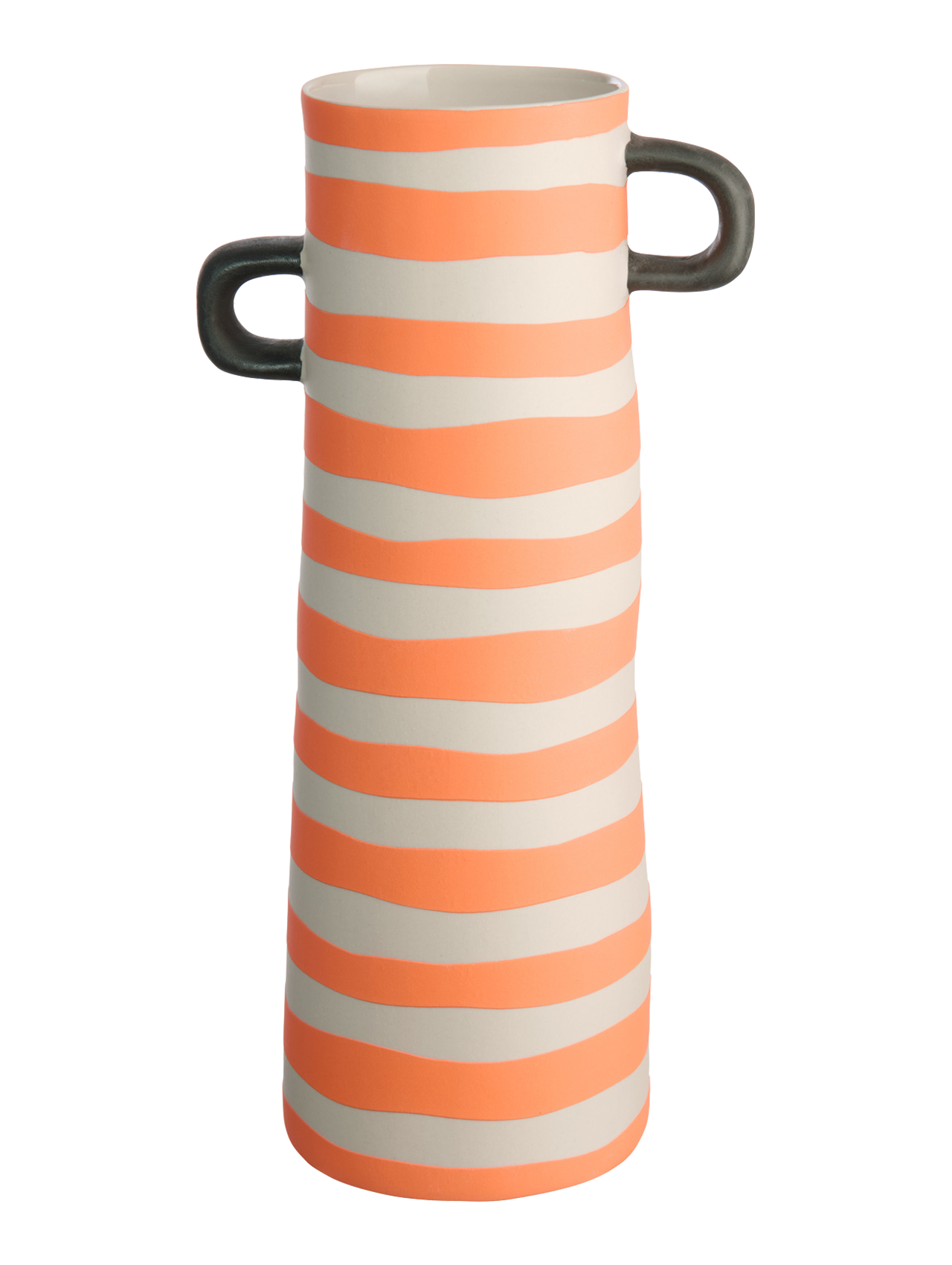 Rayu vase orange gestreift 28 cm – ASA Selection