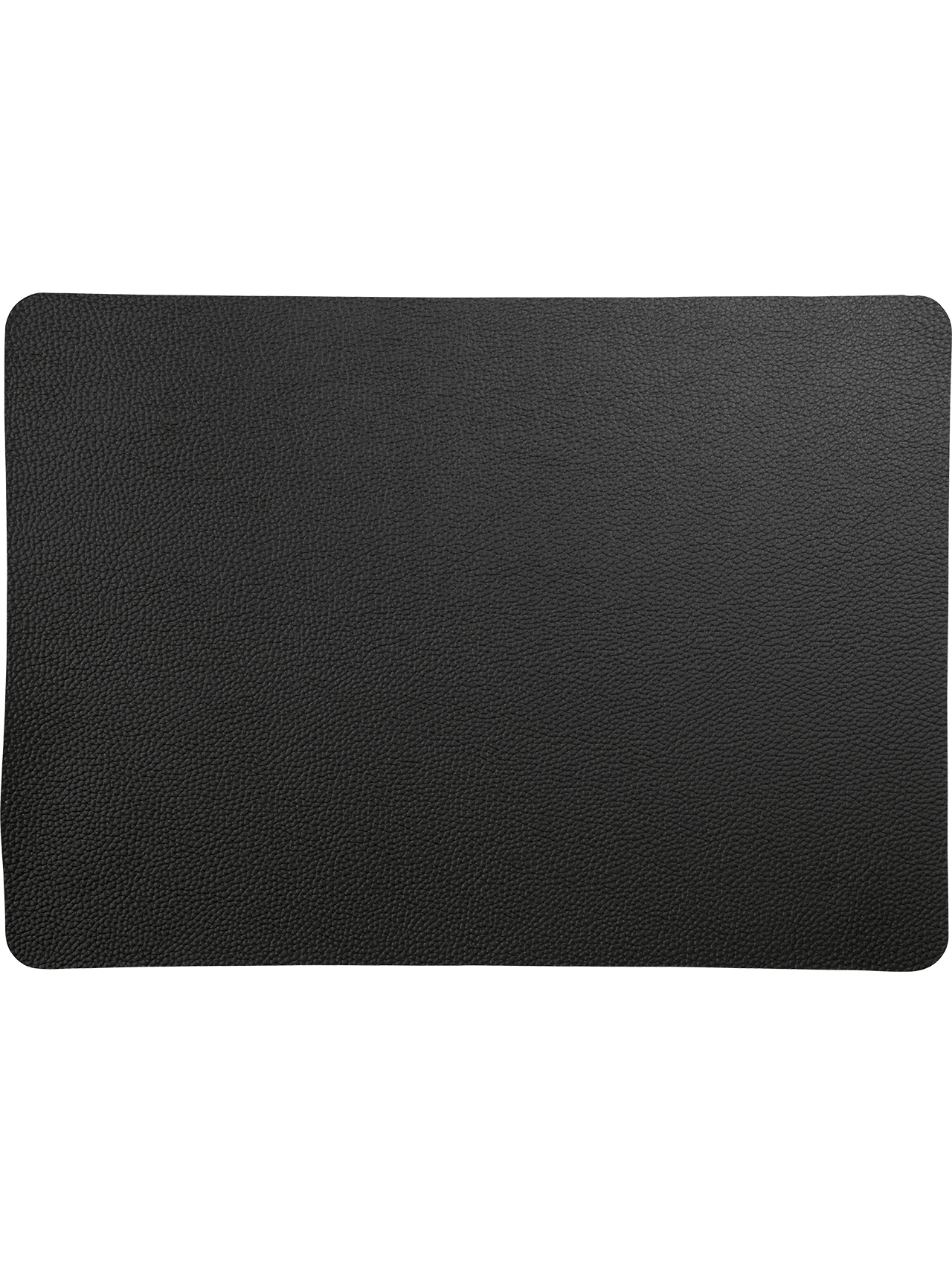 Leather optic rough tischset rough black 46x33cm – ASA Selection