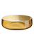 glass bowl, amber