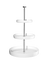 etagere, 3-stufig, weiß
