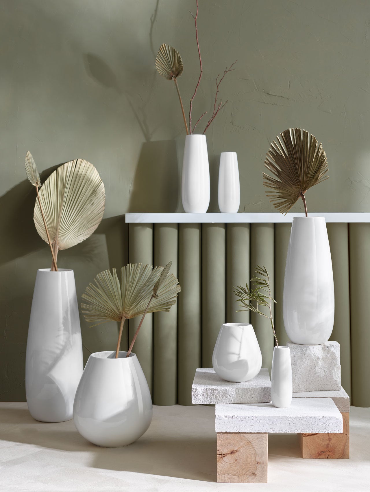 Ease vase weiß 25 cm – ASA Selection