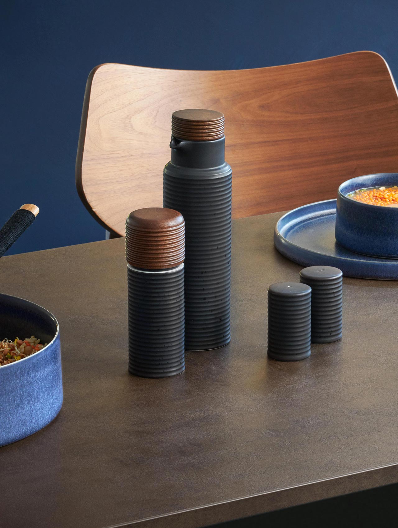 Kitchen'art salz-/ pfefferstreuer set black 6,5cm – ASA Selection