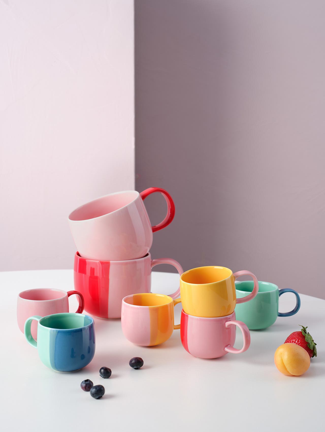 Joy espressotasse strawberry 0,09 l. – ASA Selection