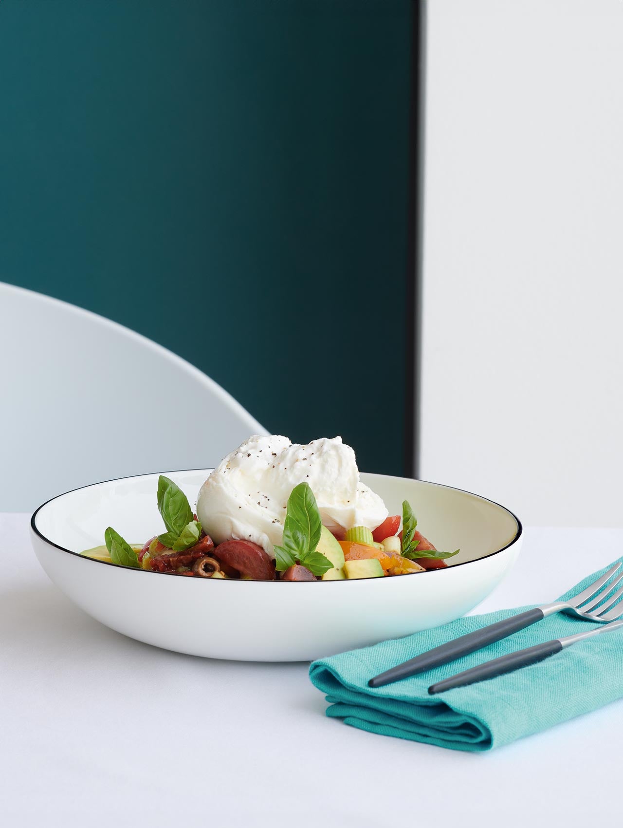 Dinner Plate 32Cm - Oco White - Asa Selection