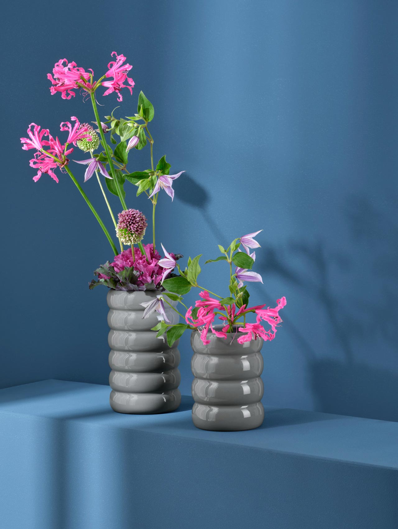 Loopy vase cool gray 16 cm – ASA Selection