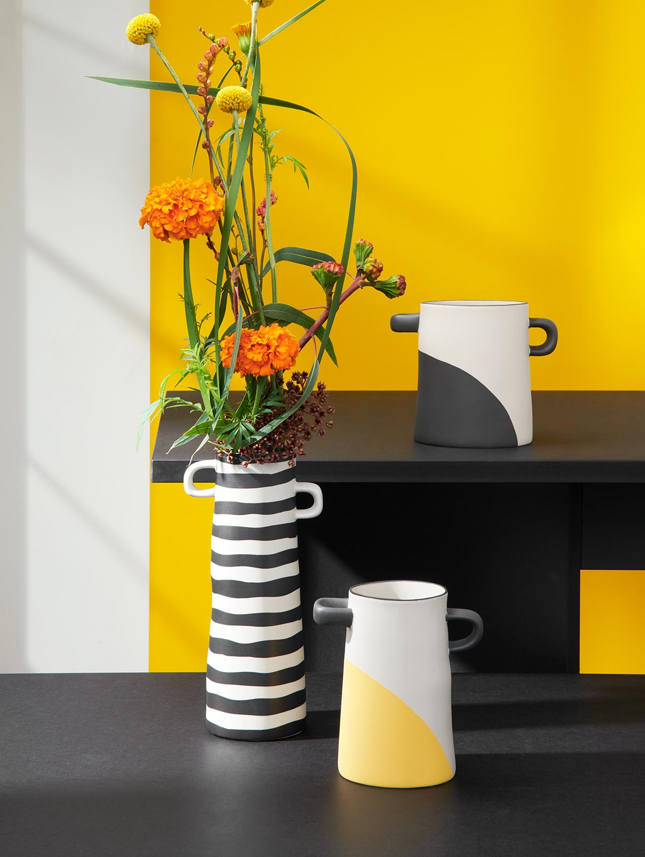 Rayu vase vertikal gestreift 15,5 cm – ASA Selection