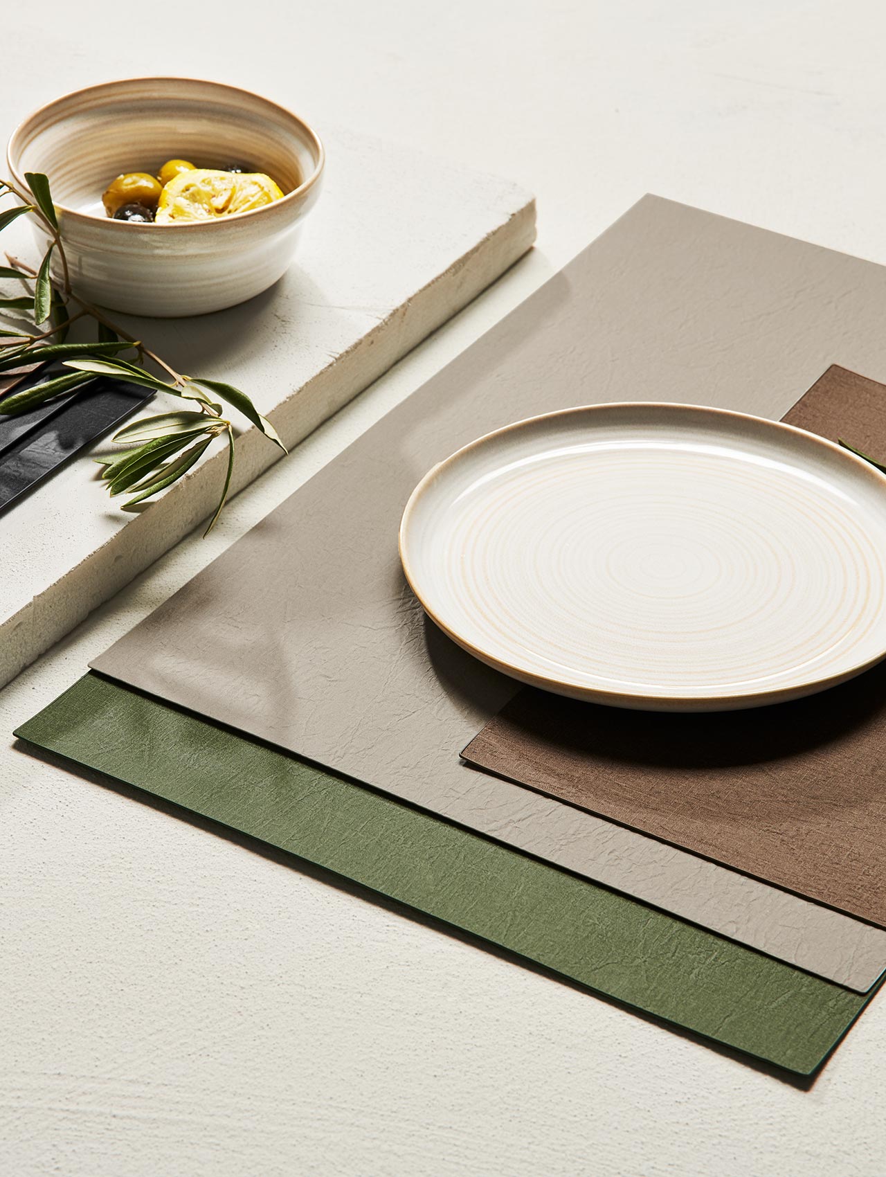Structured optic tischset wood 46x33cm – ASA Selection