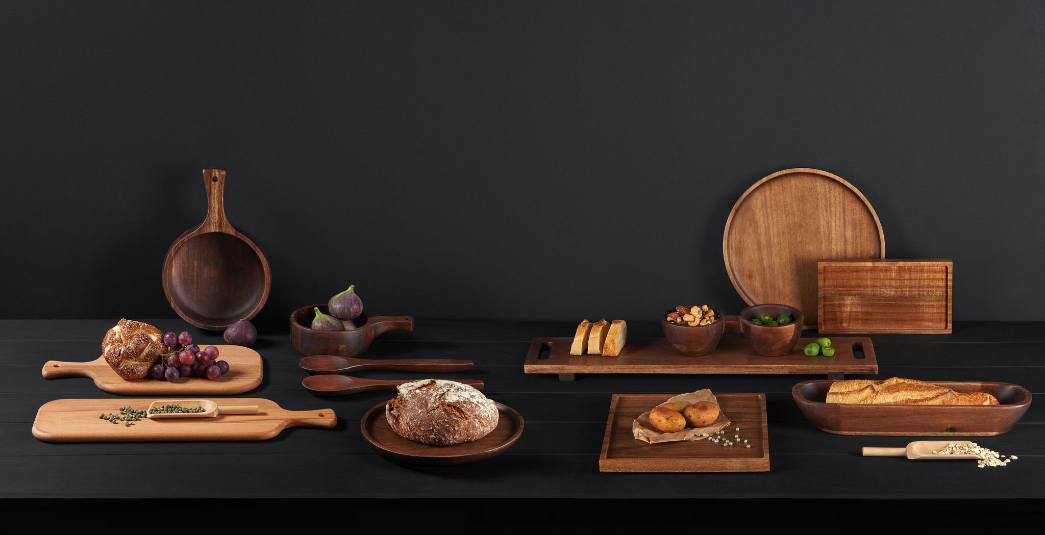ASA Holzschale Aus Akazienholz – Mit Griff, 31x20x8,5 Cm, Für Brot, Obst & Mehr
