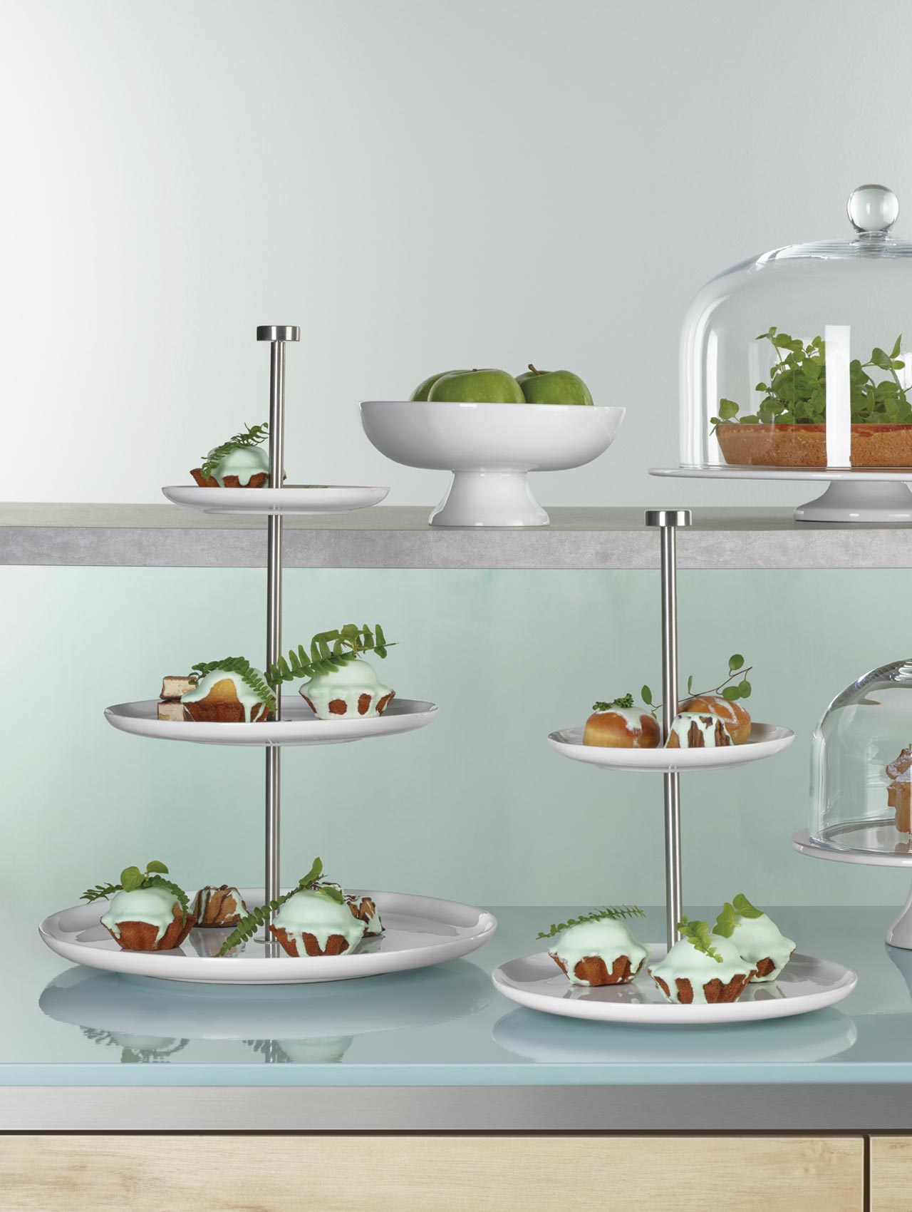 Grande etagere 3-stufig flach 47cm – ASA Selection