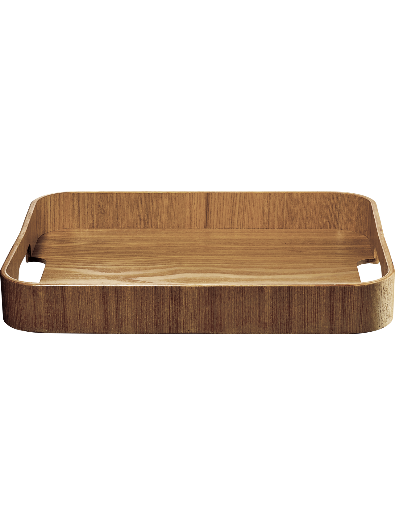 rechthoekig houten dienblad